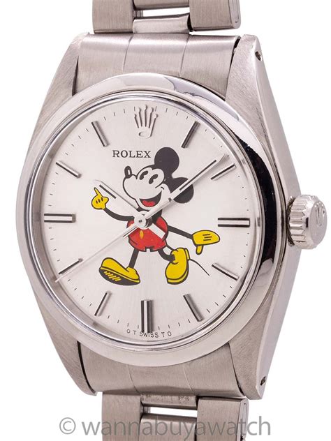 rolex oyster precision mickey mouse|More.